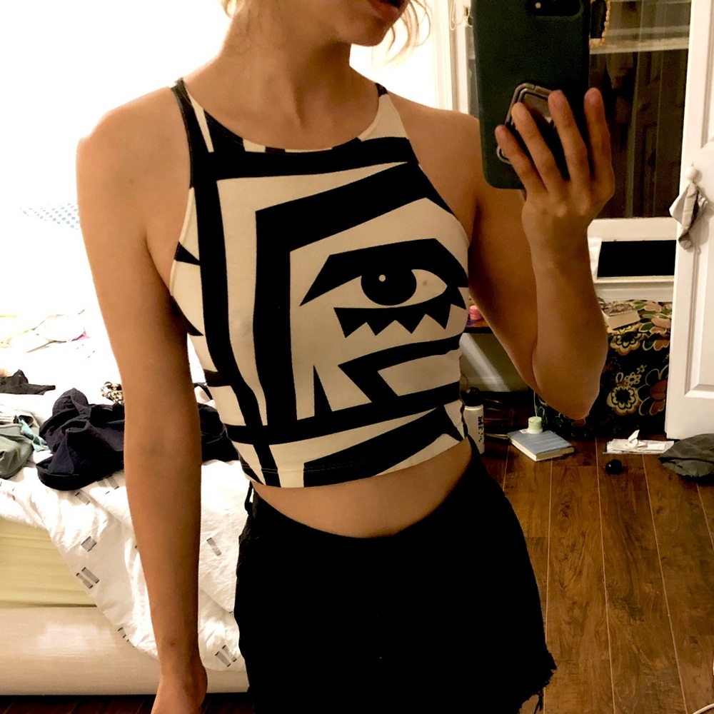 Edgy Crop Top
